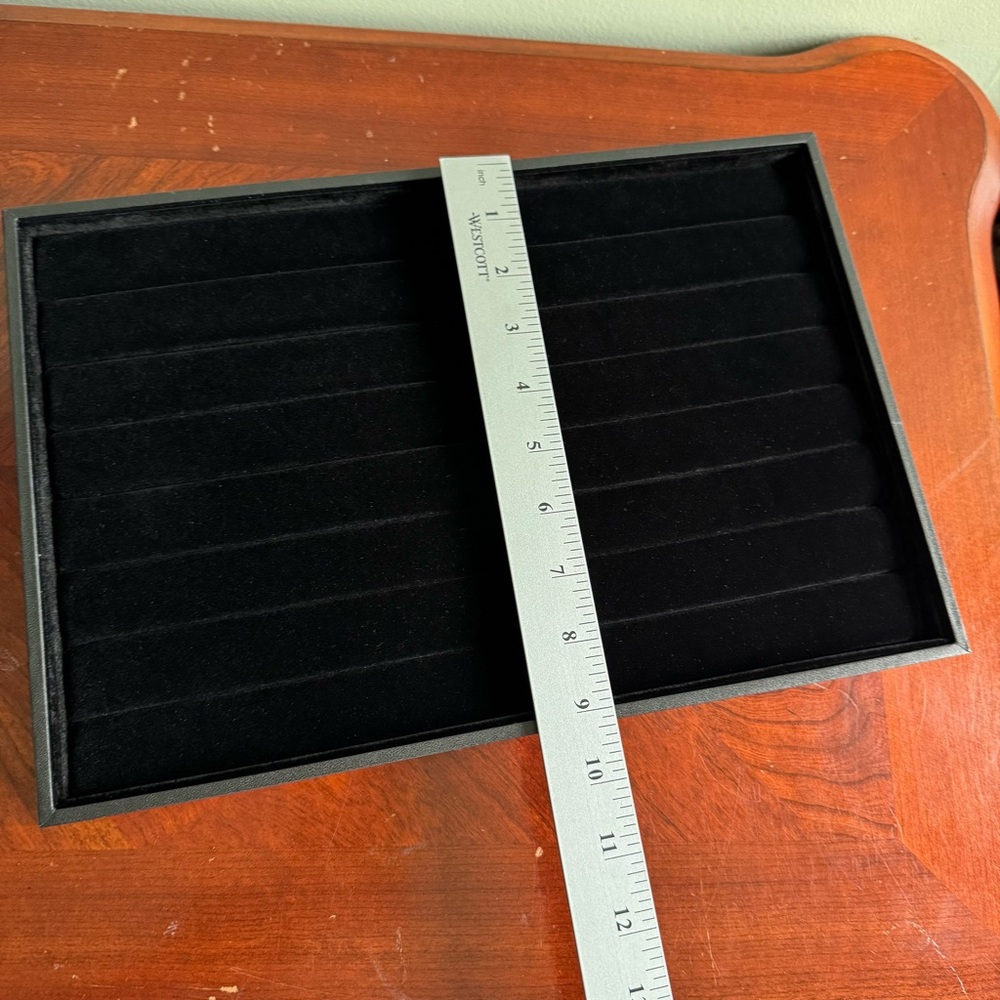 Black Jewelry Organizer Tray - Picture 4 of 4